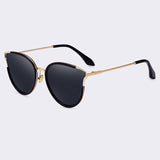 AOFLY Fashion Cat Eye Sunglasses Original Brand Sunglasses Women Shades Female Elegant Design Eyewears Coating Mirror AF79164