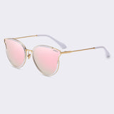 AOFLY Fashion Cat Eye Sunglasses Original Brand Sunglasses Women Shades Female Elegant Design Eyewears Coating Mirror AF79164