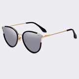 AOFLY Fashion Cat Eye Sunglasses Original Brand Sunglasses Women Shades Female Elegant Design Eyewears Coating Mirror AF79164