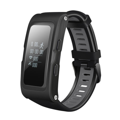 LEMDIOE Smart Wristband Support Independent GPS Track Record Temperature Altitude Heart Rate Smart Band Fitness Tracker Bracelet