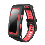 LEMDIOE Smart Wristband Support Independent GPS Track Record Temperature Altitude Heart Rate Smart Band Fitness Tracker Bracelet
