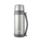 Haers 1100ml Durable Outdoor Vacuum Flask Double Walled Stainless Steel Portable Beverage Bottle with Built-in Serving Cup